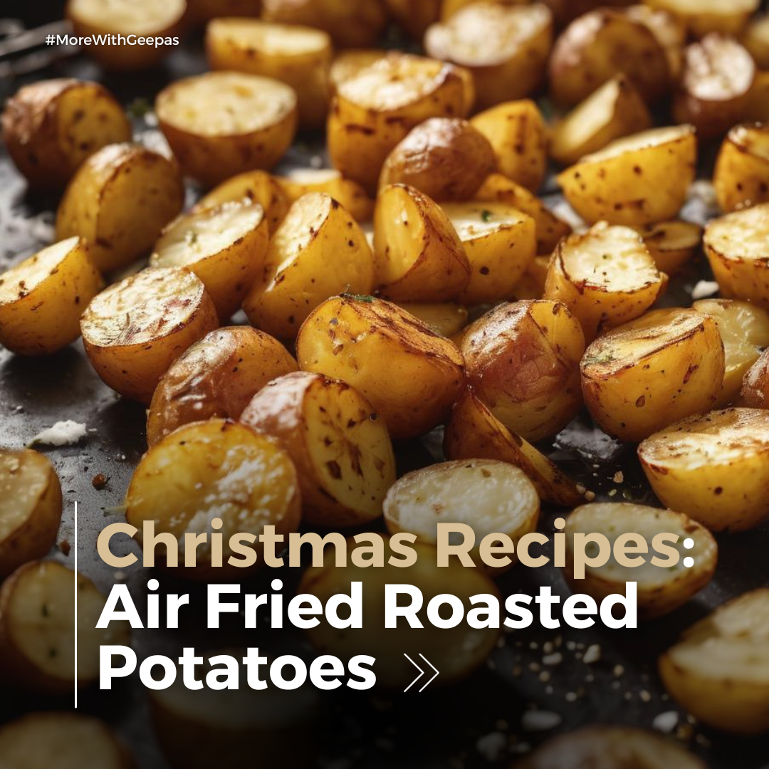 Air-Fried Festive Roasted Potatoes Recipe