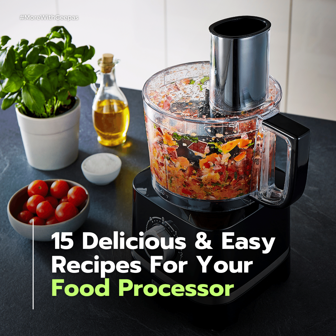 15 Delicious & Easy Recipes To Make With A Food Processor