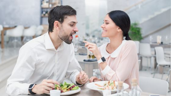 Roses are red violets are blue why not cook a delicious meal for two?