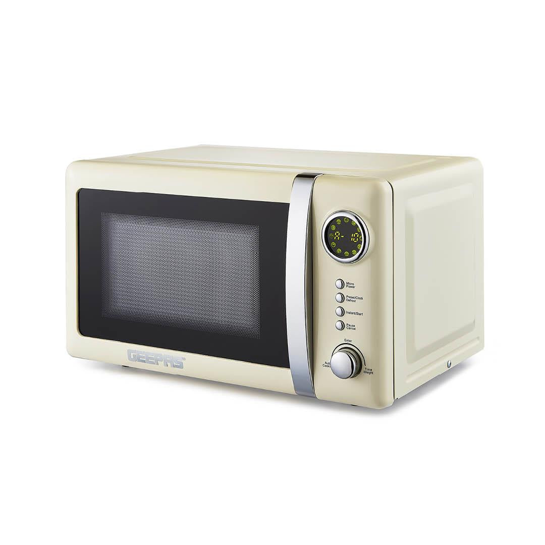 Cream 20L Lyth Digital Microwave Oven 700W