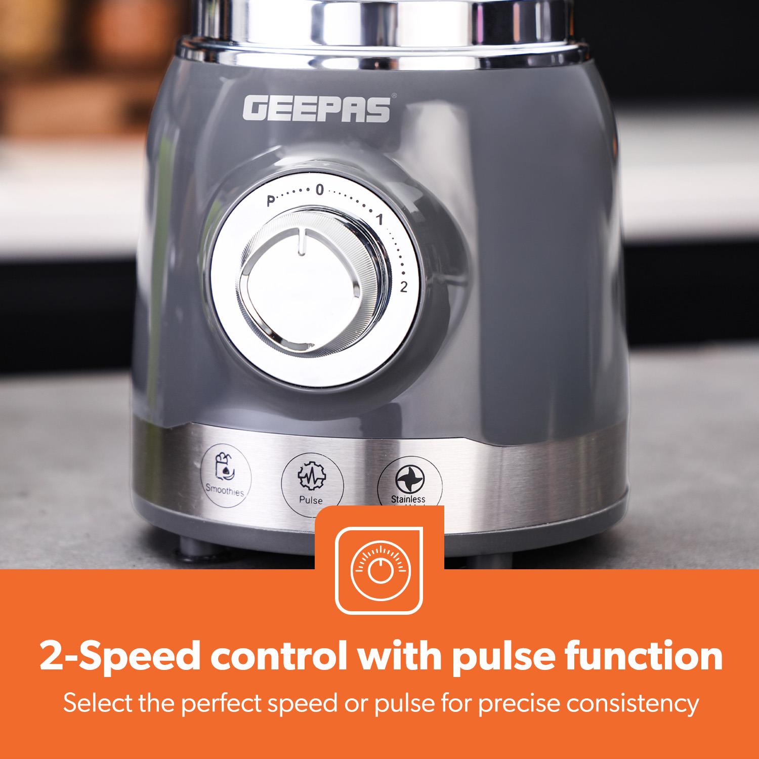 700W Retro Electric Glass Blender and Smoothie Maker
