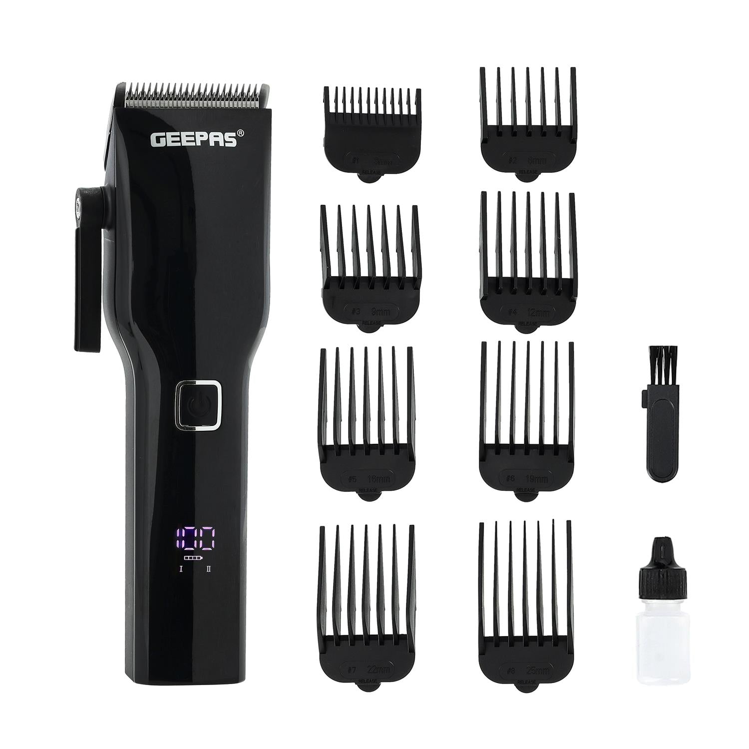 Digital Professional Hair Clipper & Trimmer With LED Display
