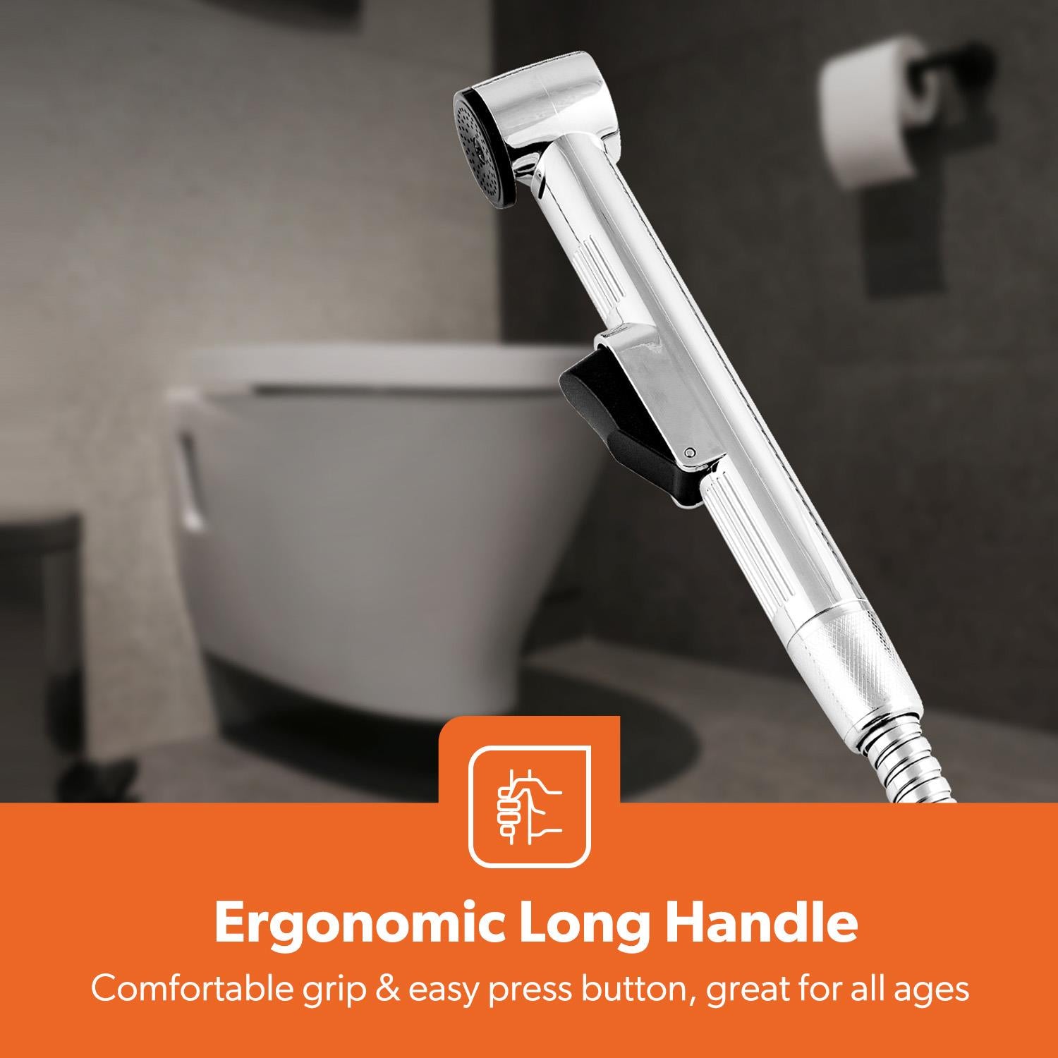 High-Pressure Handheld Toilet Bidet Sprayer Shattaf