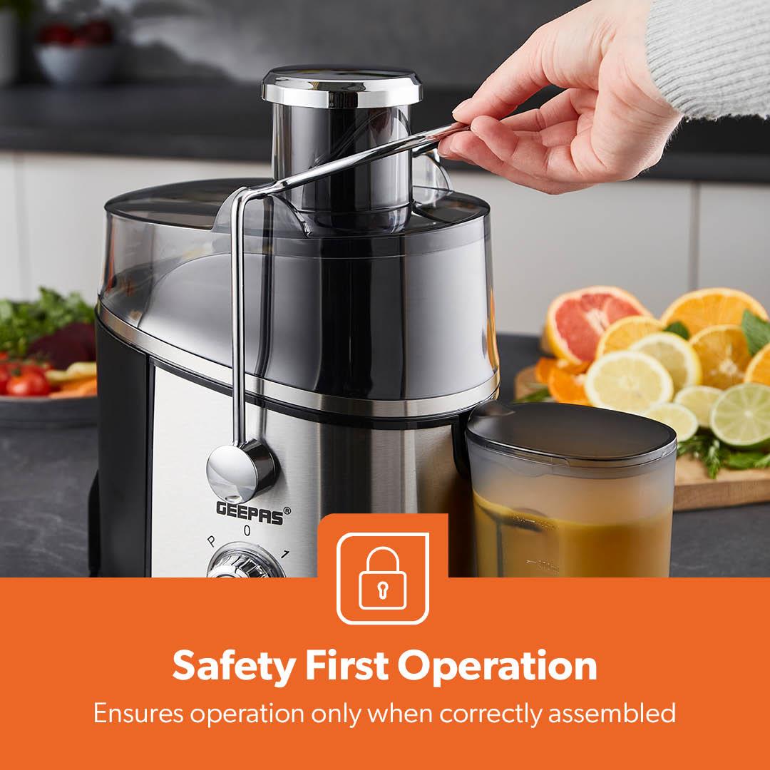 600W Electric Juicer Machine Centrifugal Fruit & Vegetable Juice Extractor