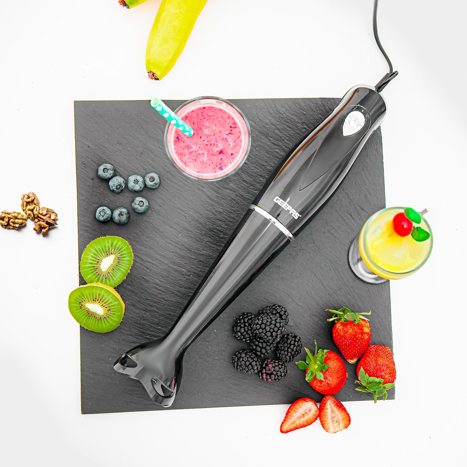 Hand Mixer & Hand Blender Whisk Handheld Black Bundle