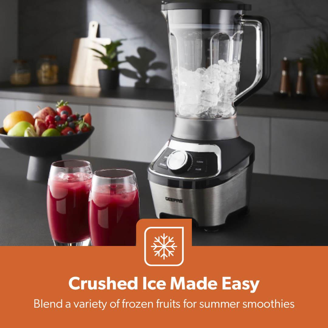 1.8L Quad-Blade 1200W Stand Blender With Variable Speed & Pulse