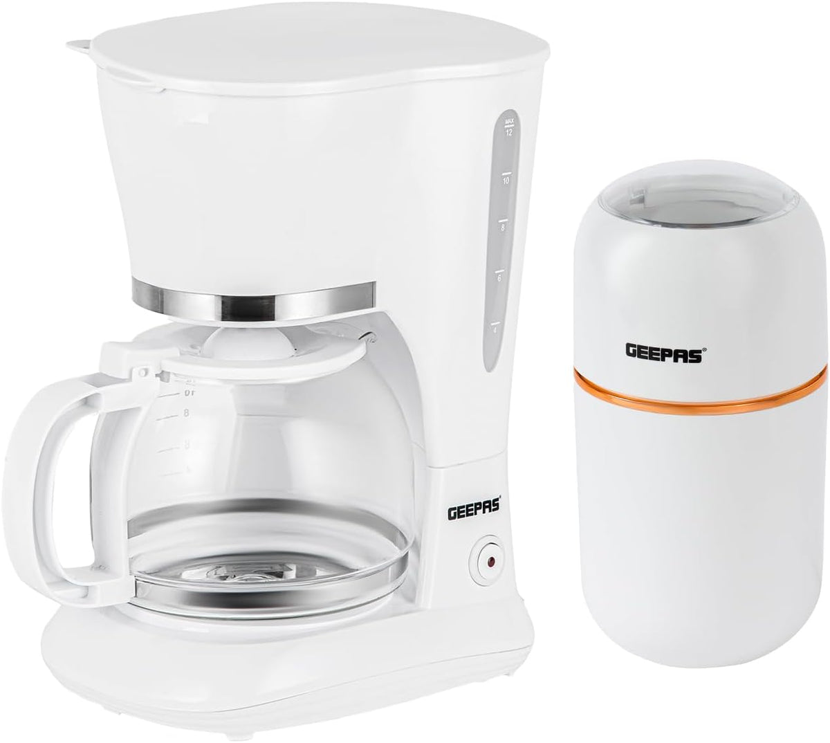 1.5L Filter Coffee Machine & 80g Capsule Coffee Grinder Bundle