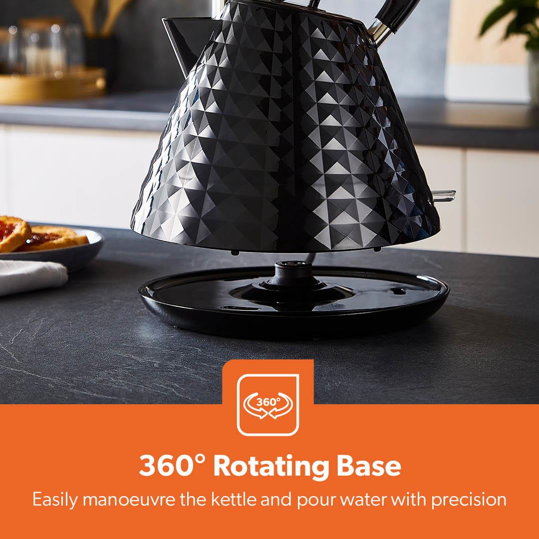 8-Piece Kettle, Toaster, Bread Bin, Mug Tree and Tower Pole Set