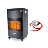 Portable Ceramic Gas Heaters 4.2KW Electric & Piezoelectric Ignition