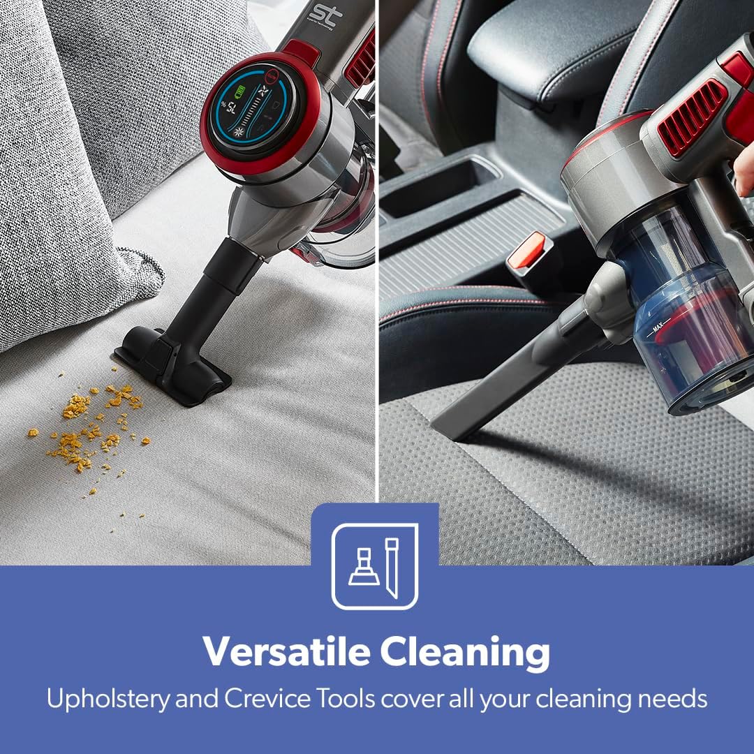 2-In-1 Stick & Hand HEPA Vacuum Cleaner With Touch Display