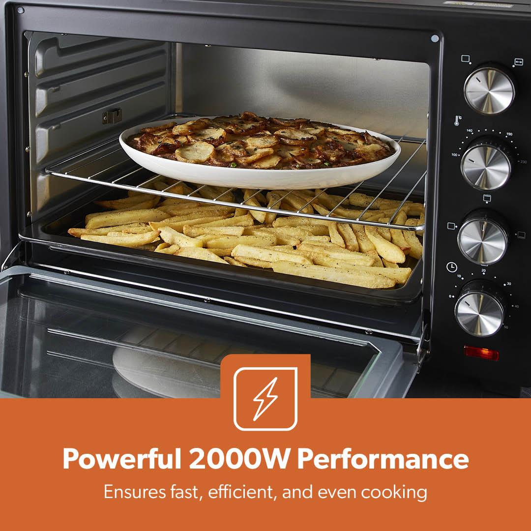 48L Portable Electric Mini Oven With Grill and Rotisserie