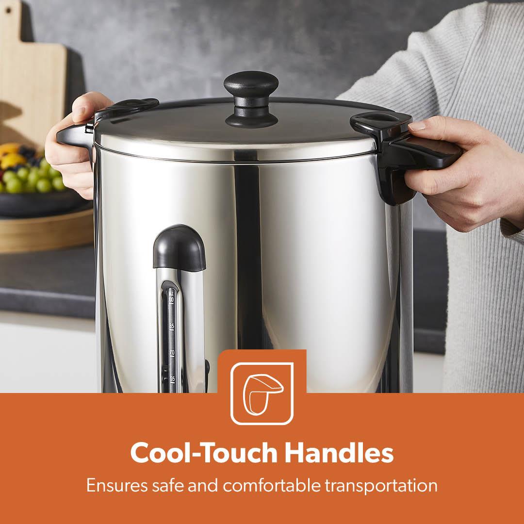 15L Stainless Steel Catering Urn - Commercial Hot Water Boiler