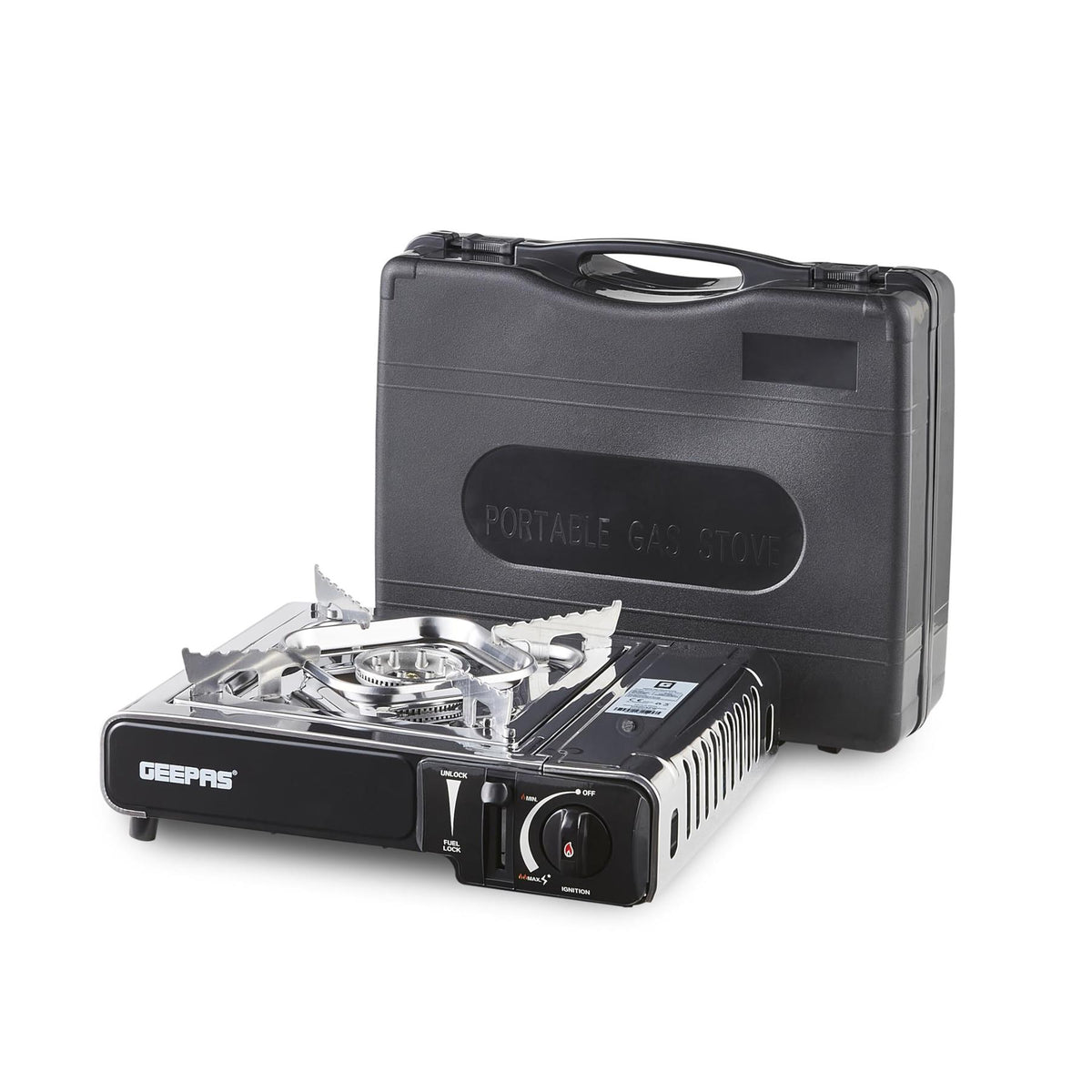 2-In-1 Single Camping Gas Stove With Carry Case