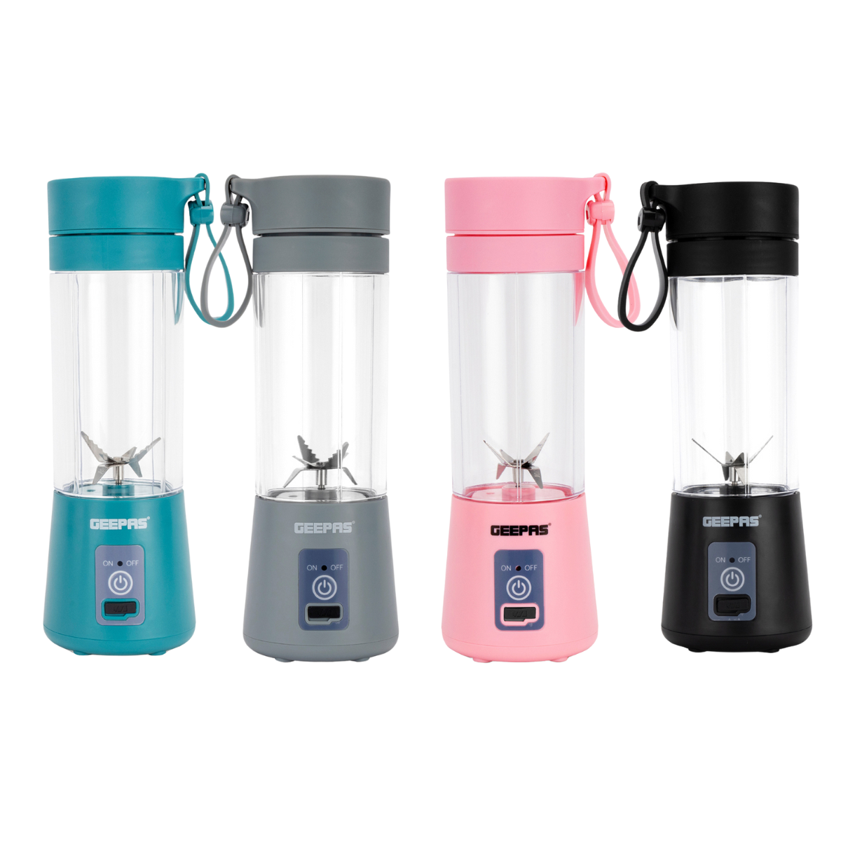 330ml Handheld Rechargeable Travel Blender (4 Colours)