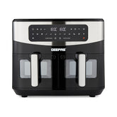 Large 9L Digital Vortex Air Fryer With Dual Baskets