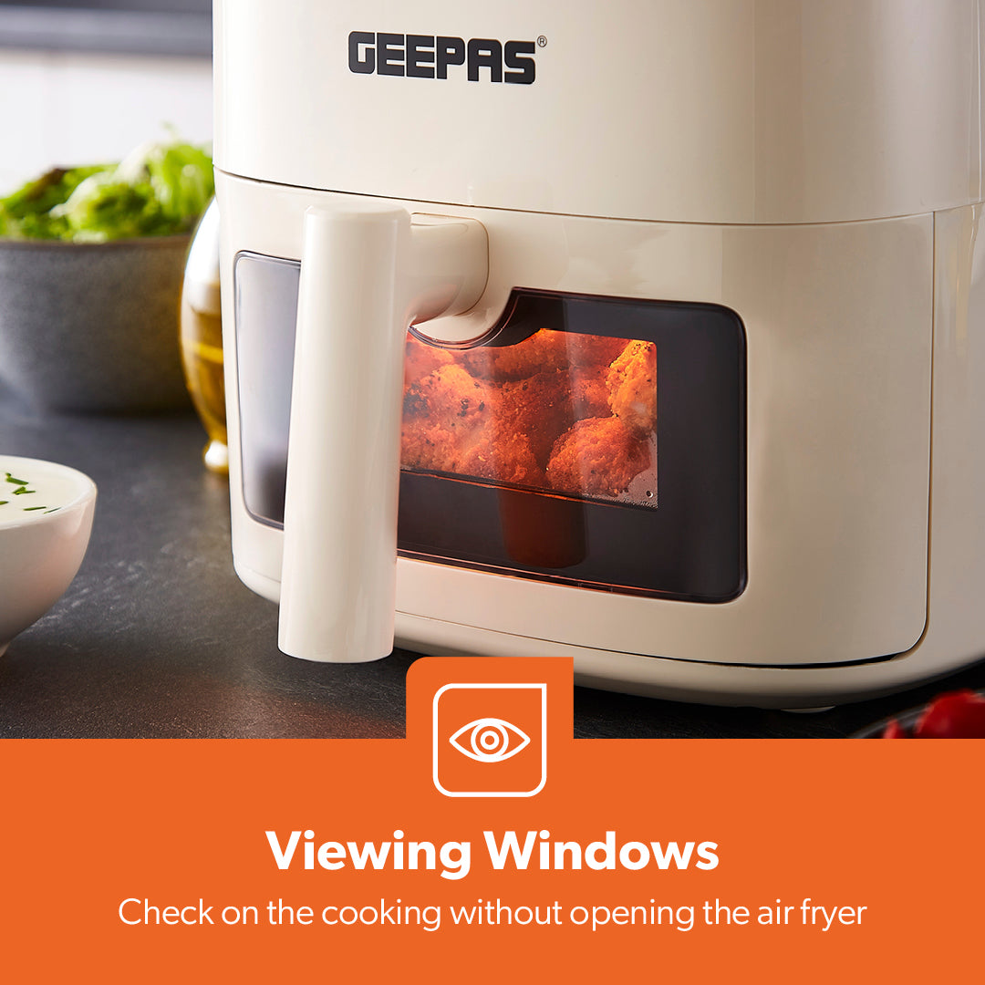 4.5L Nordic Vortex Rapid Air Fryer With Window
