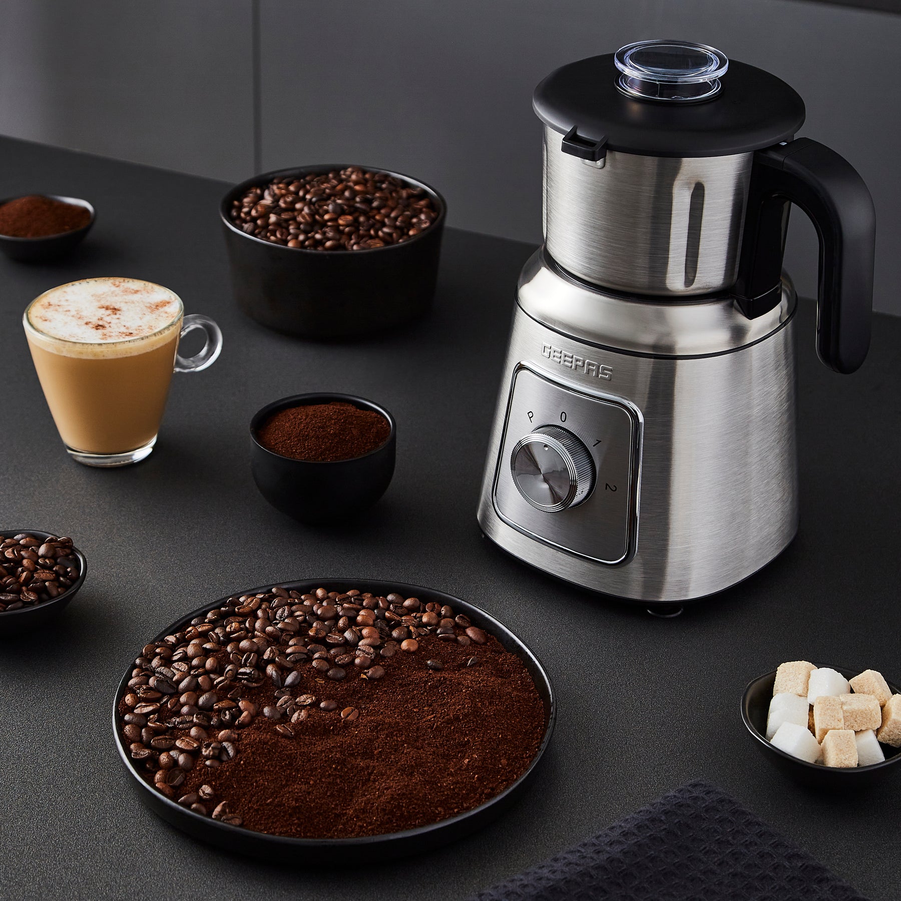 600W Silver Steel Electric Wet & Dry Mixer Grinder