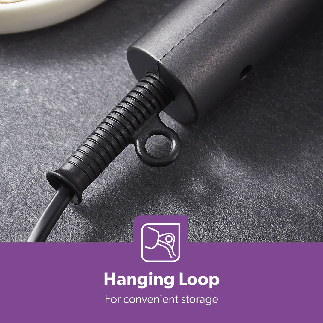 Two-Heat Setting Hair Dryer for Frizz Free Styling and Drying