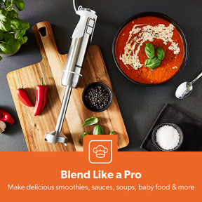 600W Two-Speed Stainless Steel Stick Blender