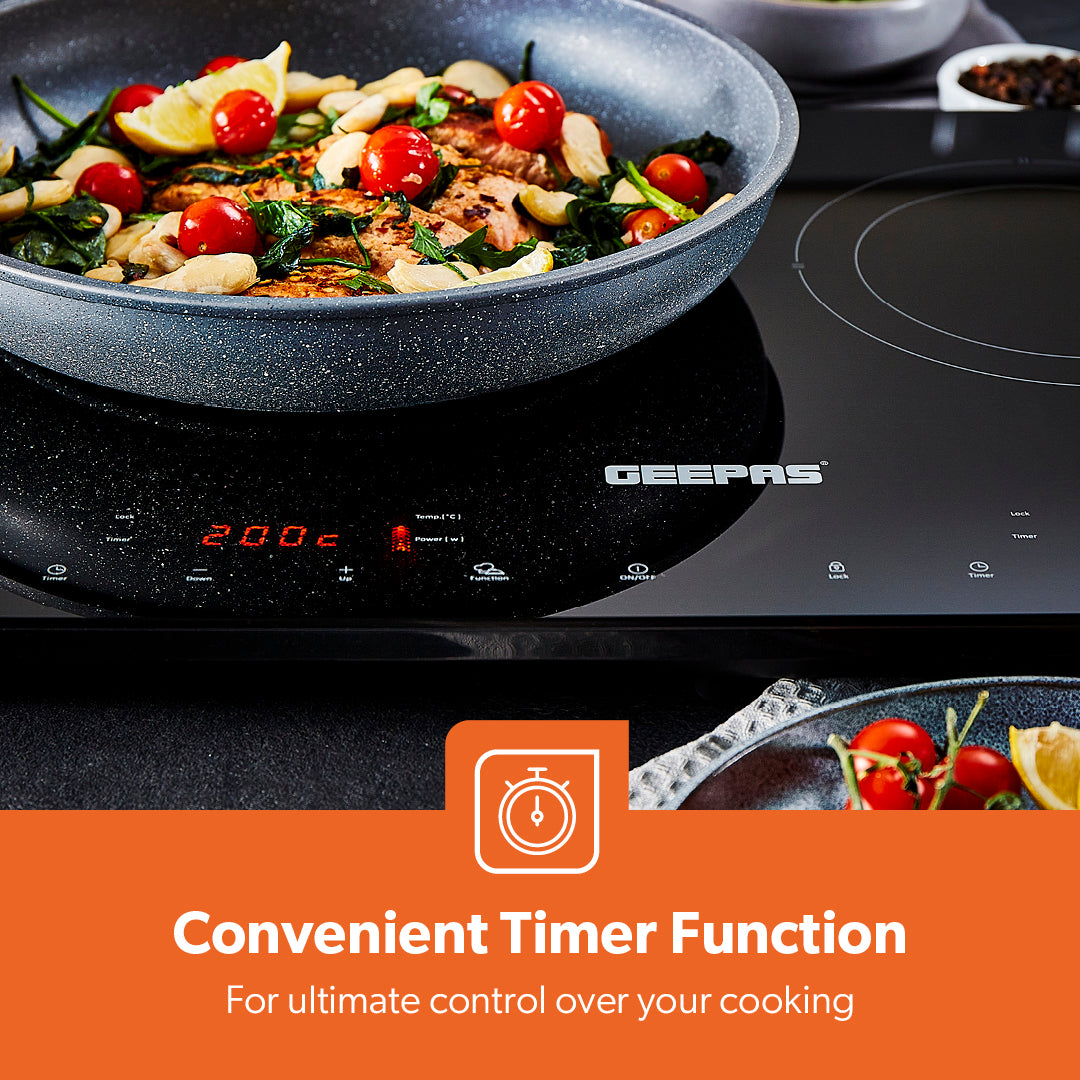2800W Double Countertop Induction Hob and Cooktop