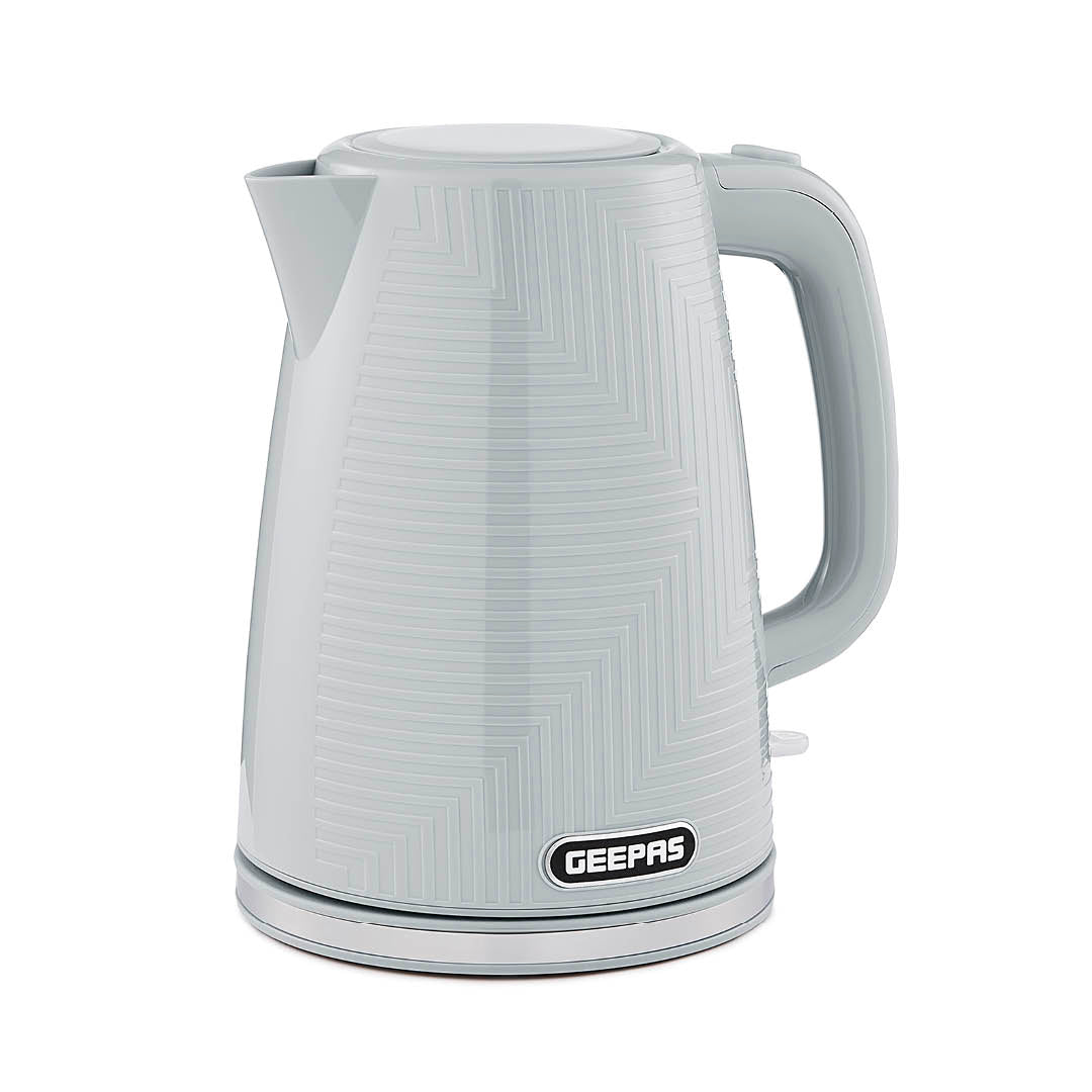 1.7L Opus Grey Textured Cordless Electric Kettle 3000W