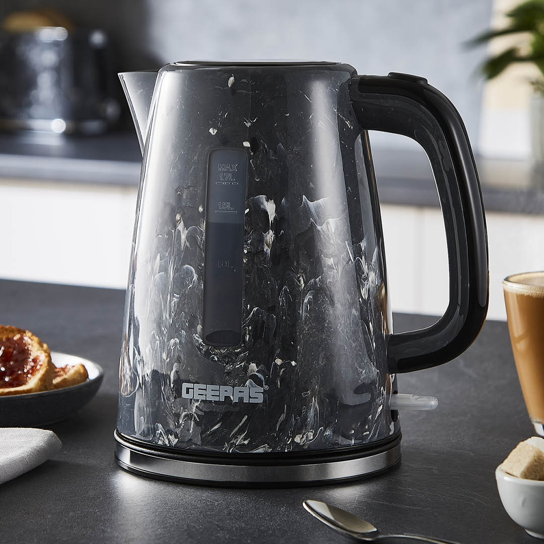 1.7L Rapid-Boil Cordless Electric Jug Kettle (2200W)