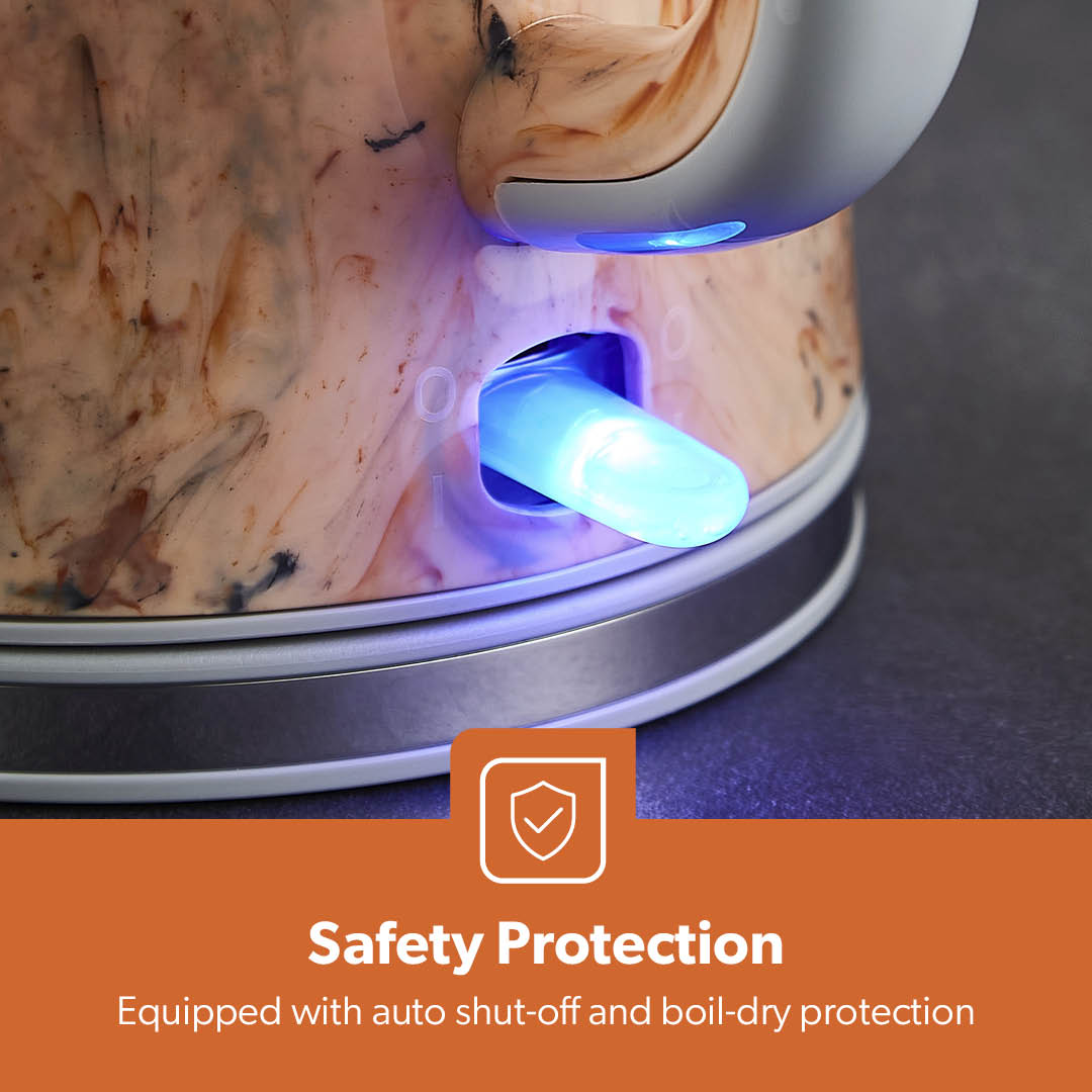 1.7L Premium Rapid Boil Cordless Electric Jug Kettle