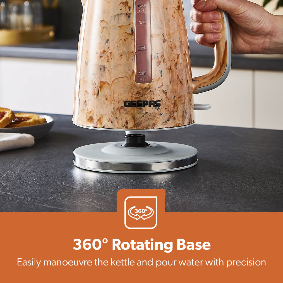 1.7L Premium Rapid Boil Cordless Electric Jug Kettle