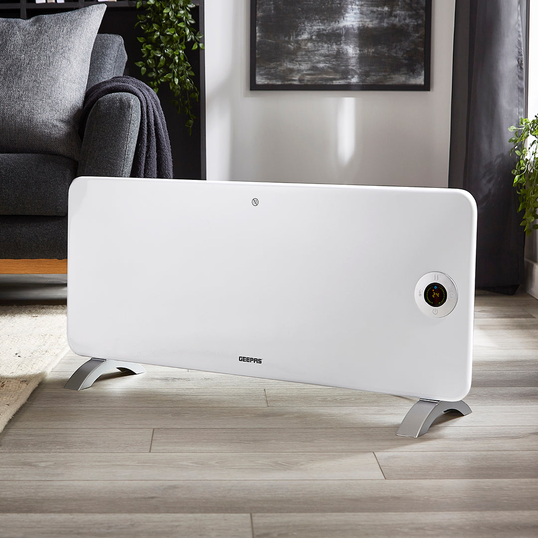 2KW Wi-Fi Controlled White Smart Panel Radiator Heater