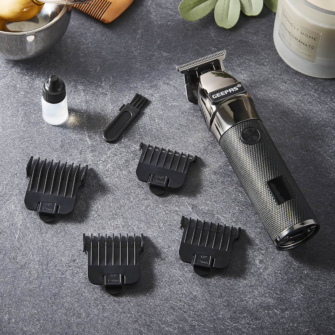 Rechargeable Trimmer and Clipper With LED Display