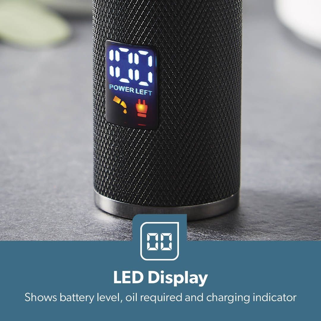 Rechargeable Trimmer and Clipper With LED Display