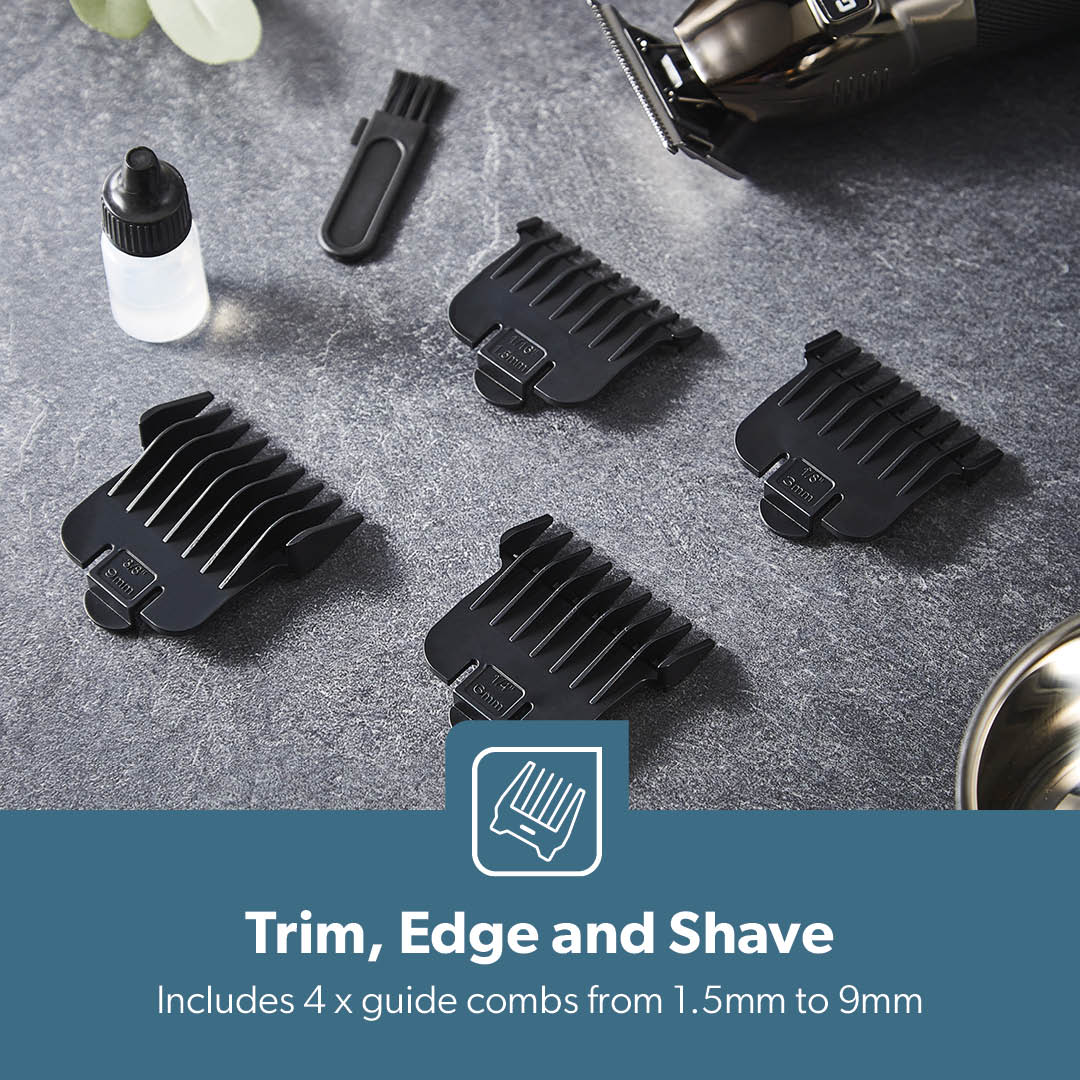 Rechargeable Trimmer and Clipper With LED Display