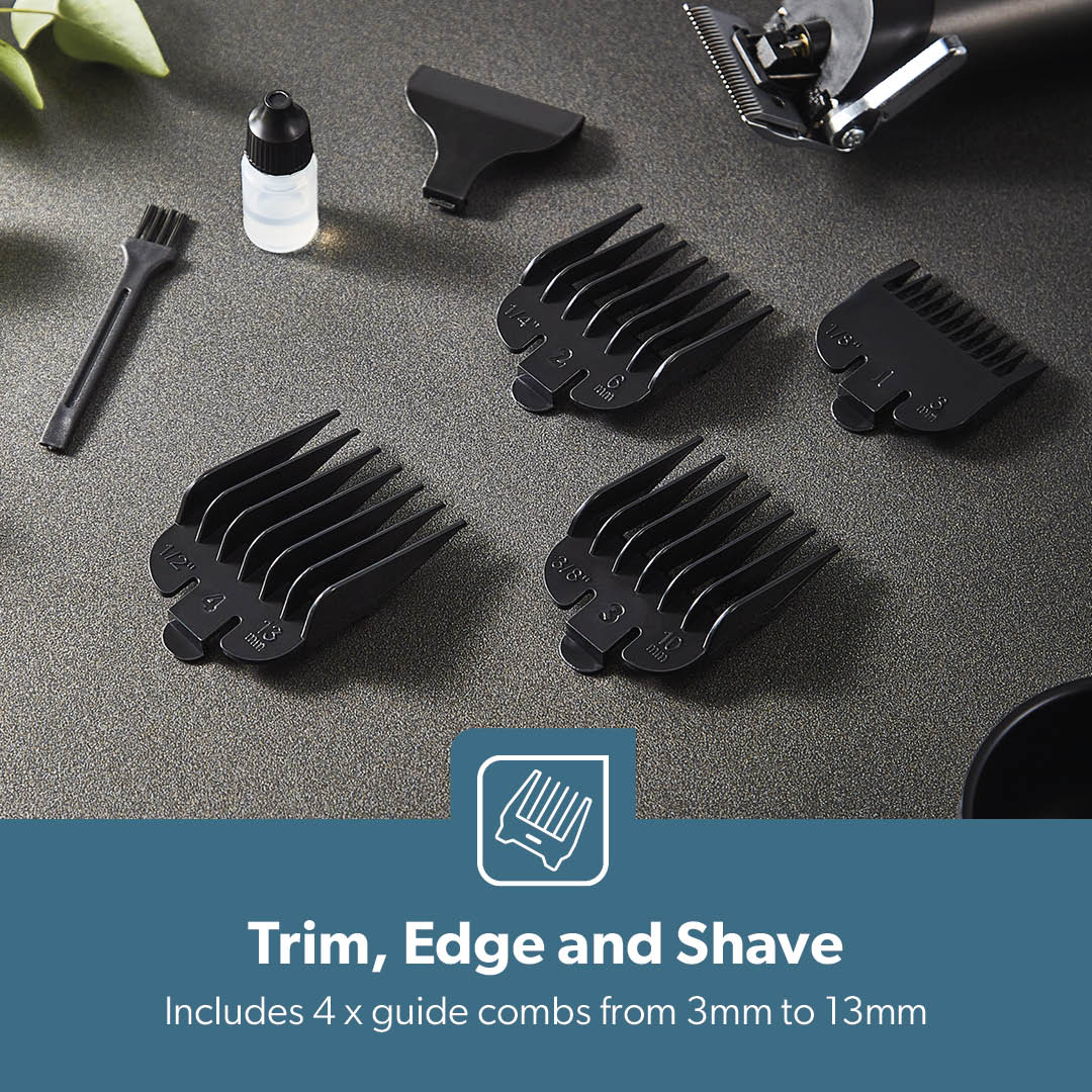 6000rpm Cordless Alloy Metal Hair Clippers