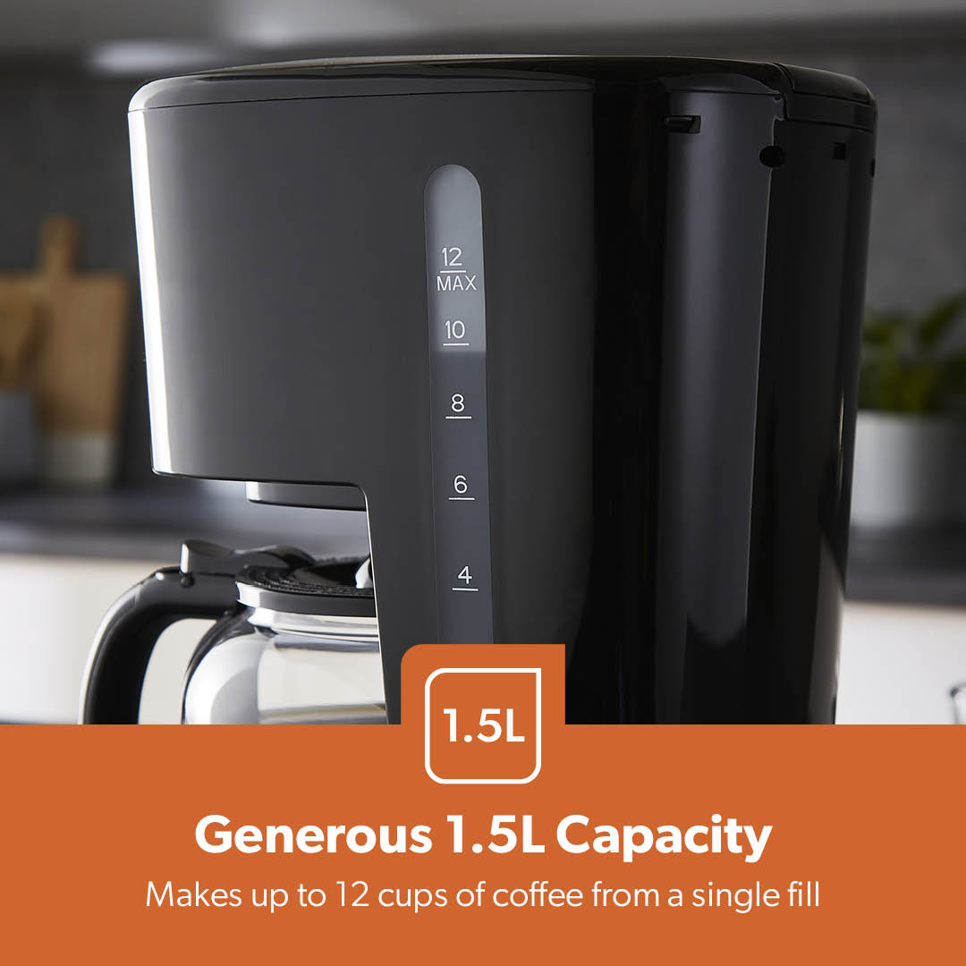 1.5L Multifunctional Digital Filter Coffee Maker Machine