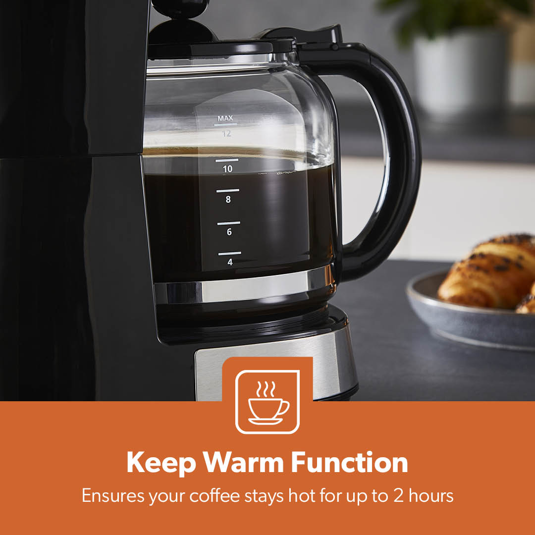 1.5L Multifunctional Digital Filter Coffee Maker Machine