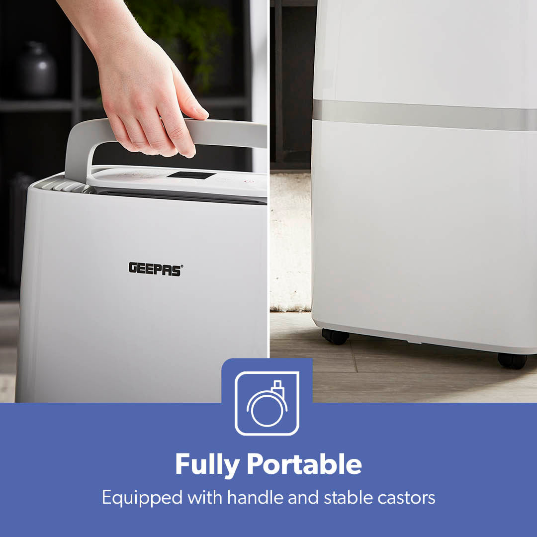 20L Large Digital Energy-Efficient Dehumidifier With Laundry Mode