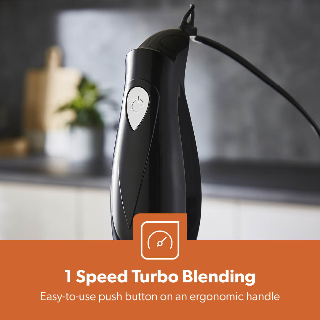 180W Black Hand Stick Blender and Mixer