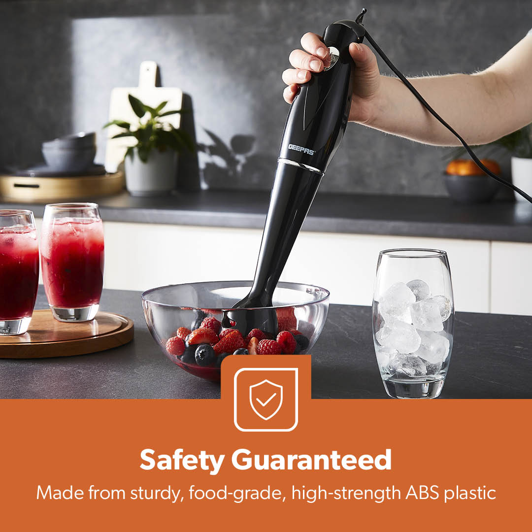 180W Black Hand Stick Blender and Mixer