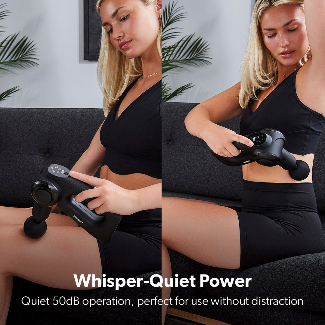 5-Speed Handheld Percussion Massager, Deep Tissue Massage Gun