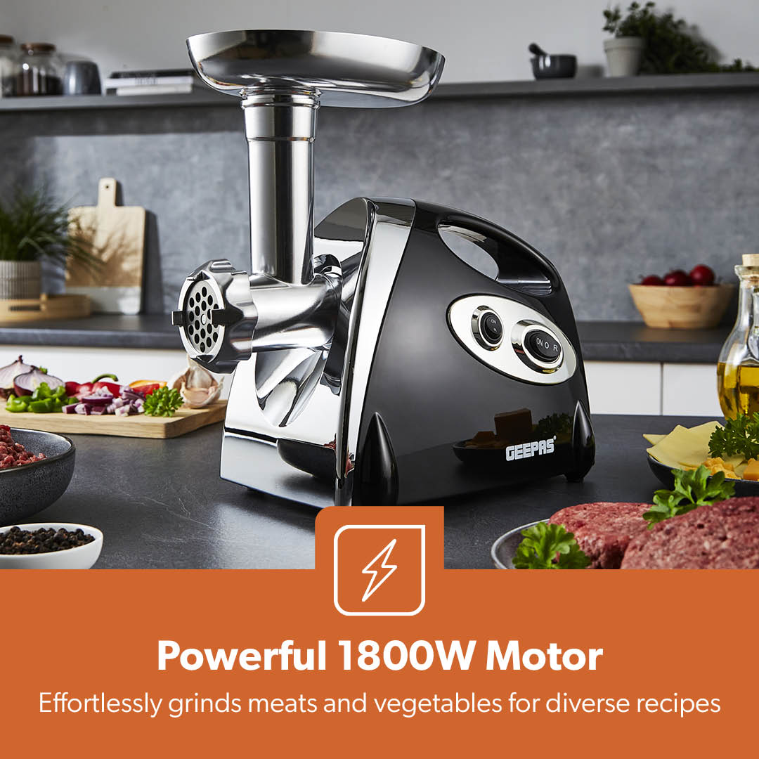 3-In-1 Electric Meat Grinder, Mincer and Sausage Maker