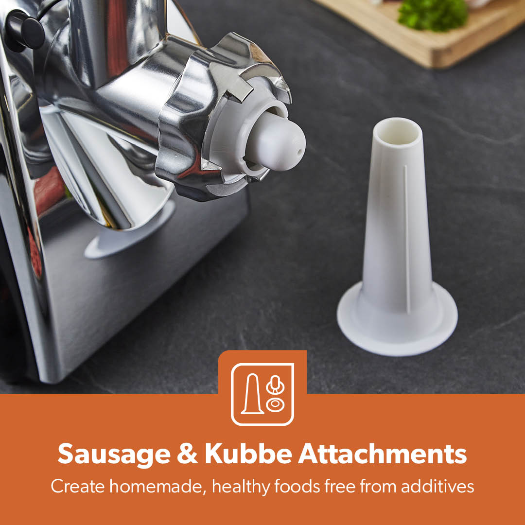3-In-1 Electric Meat Grinder, Mincer and Sausage Maker