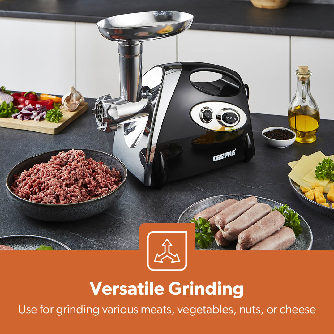 3-In-1 Electric Meat Grinder, Mincer and Sausage Maker