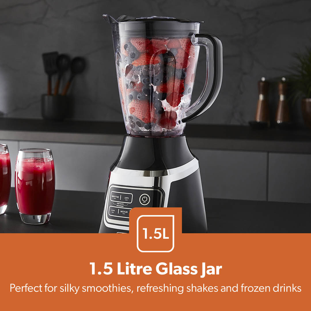 1.5L Professional Countertop Ice Crushing Blender 900W