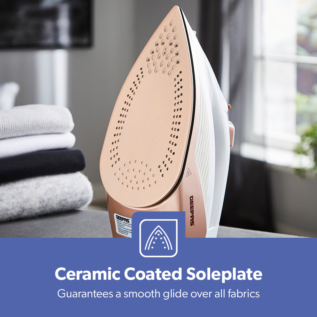 2-In-1 Self-Cleaning Cored and Cordless Steam Iron