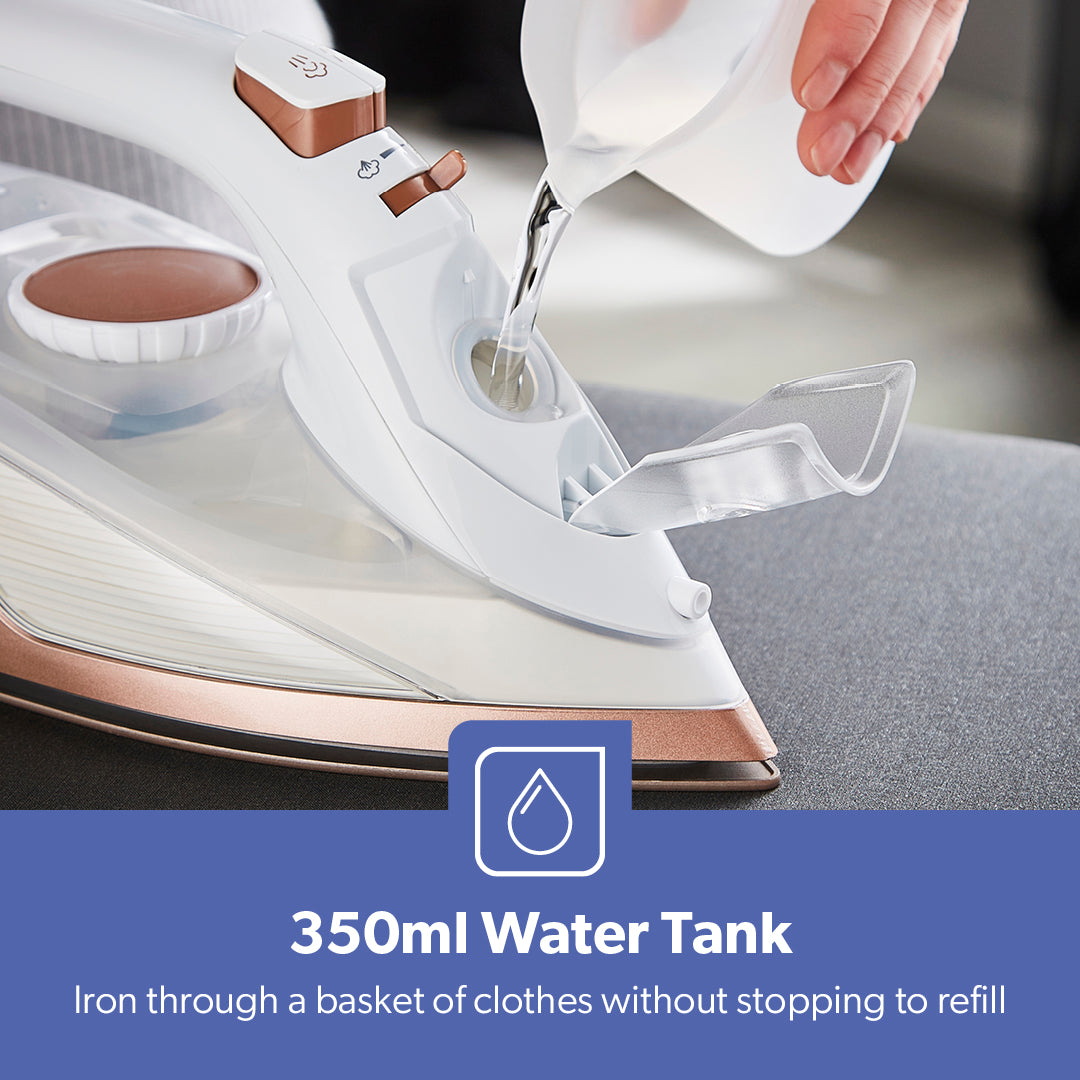 2-In-1 Self-Cleaning Cored and Cordless Steam Iron