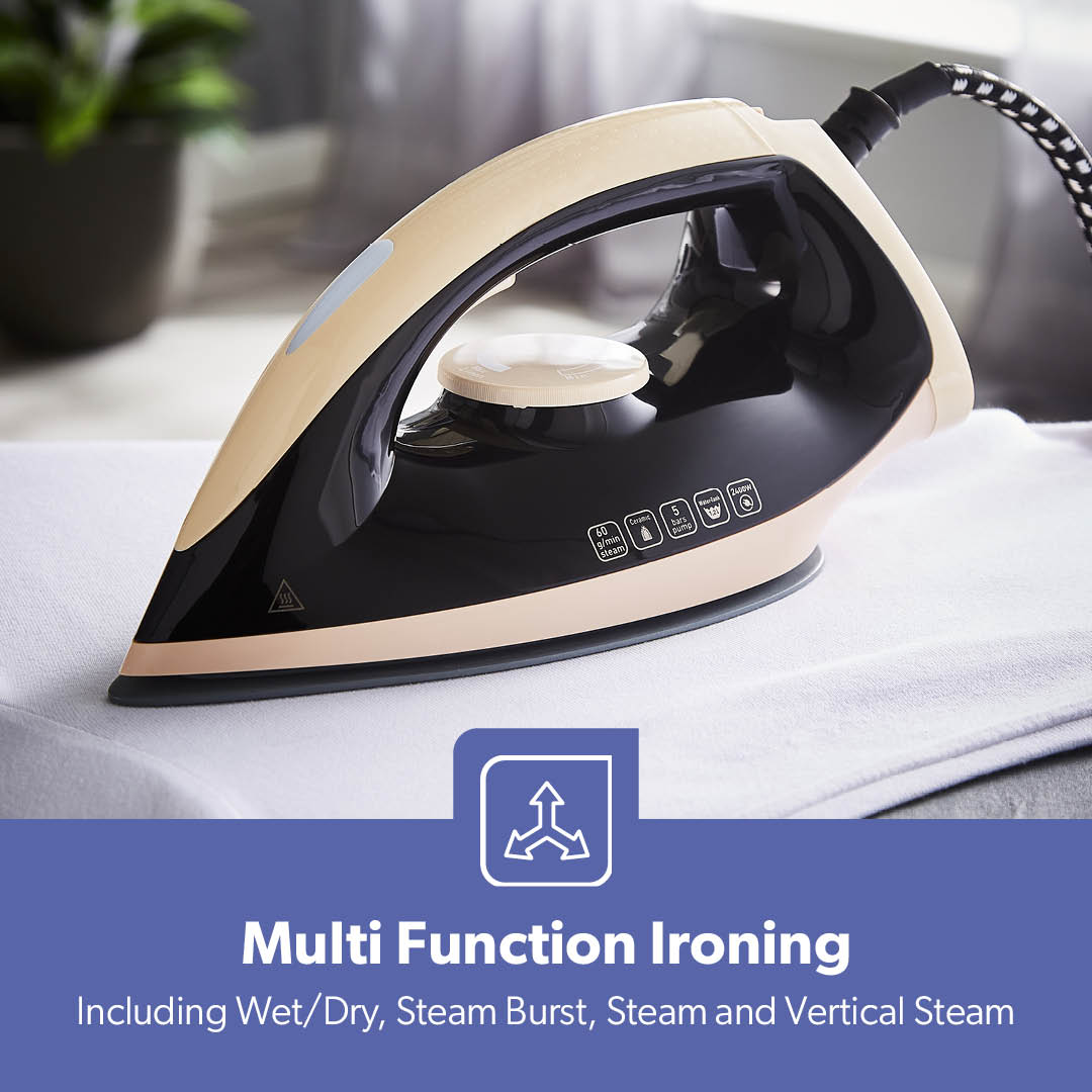 2400W Ceramic Soleplate Steam Generator Iron