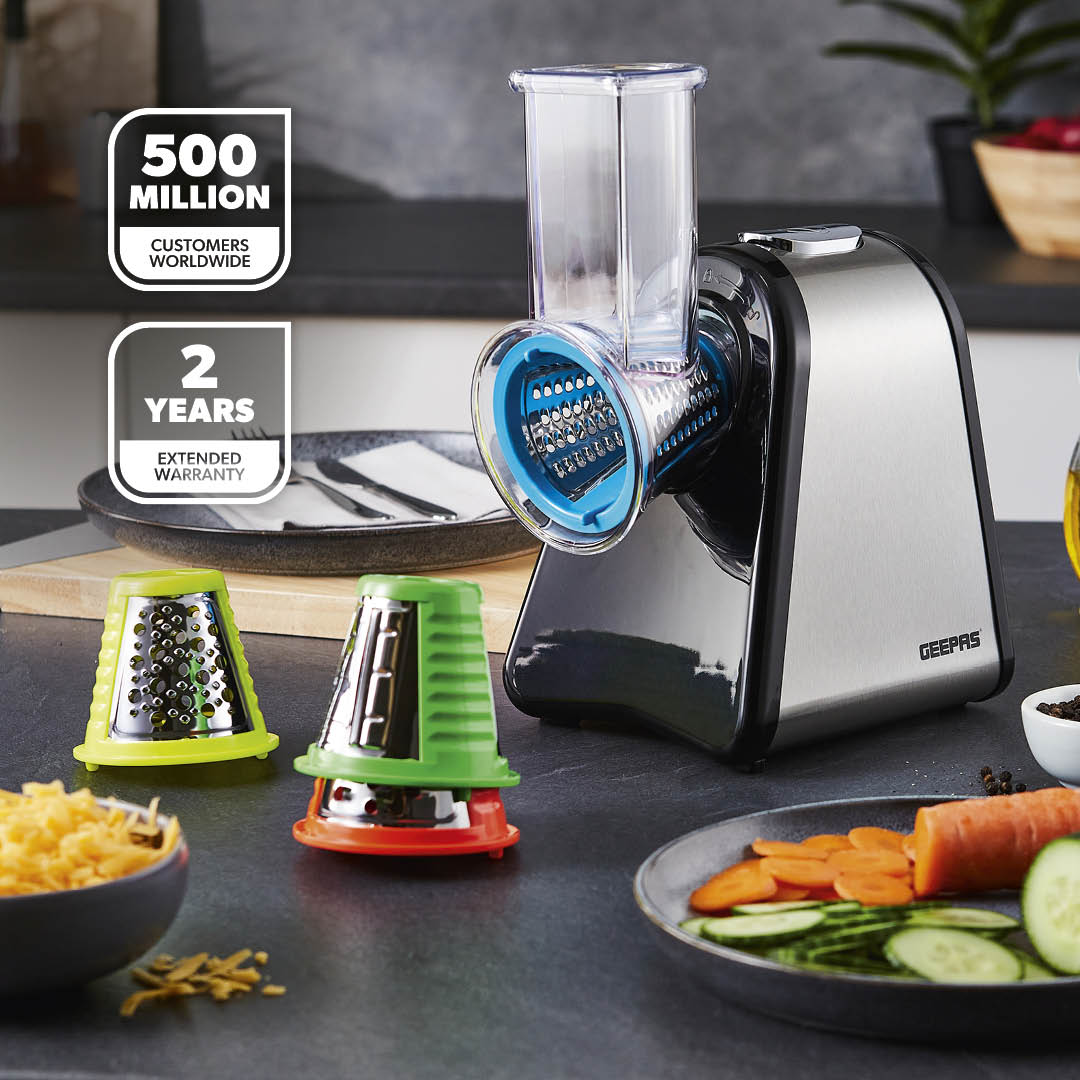4-In-1 Multifunctional Salad Maker, Electric Grater and Food Processor