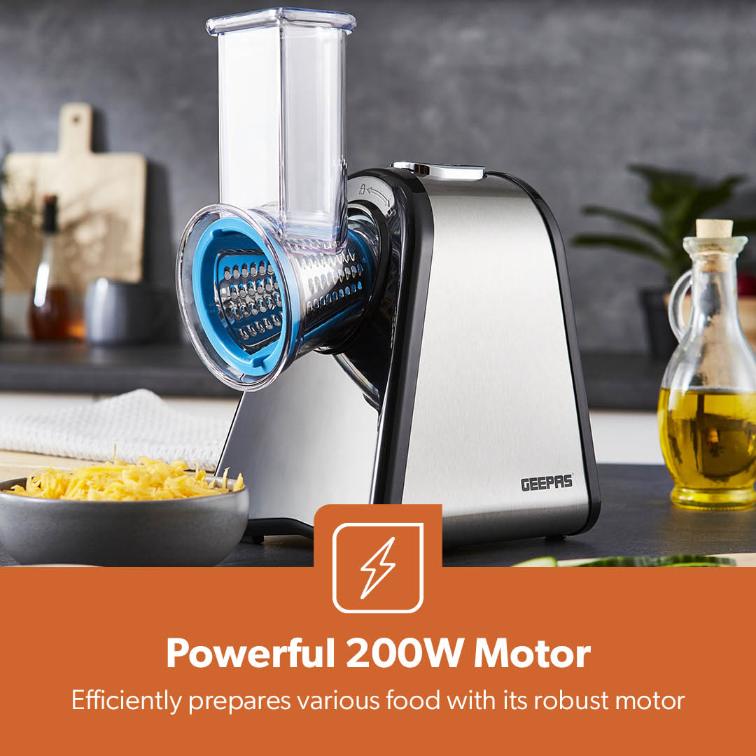 4-In-1 Multifunctional Salad Maker, Electric Grater and Food Processor