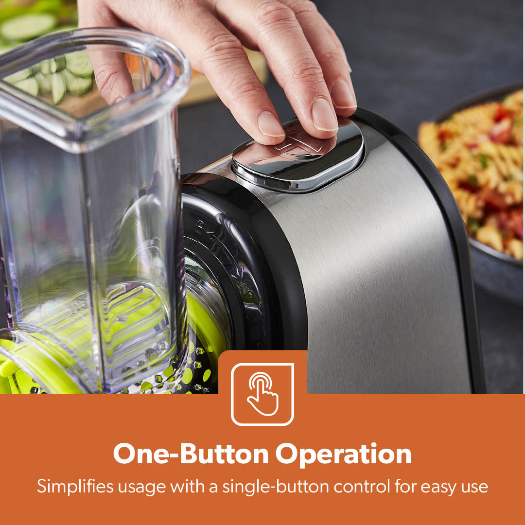 4-In-1 Multifunctional Salad Maker, Electric Grater and Food Processor