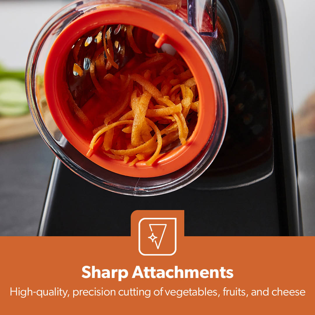4-In-1 Multifunctional Salad Maker, Electric Grater and Food Processor